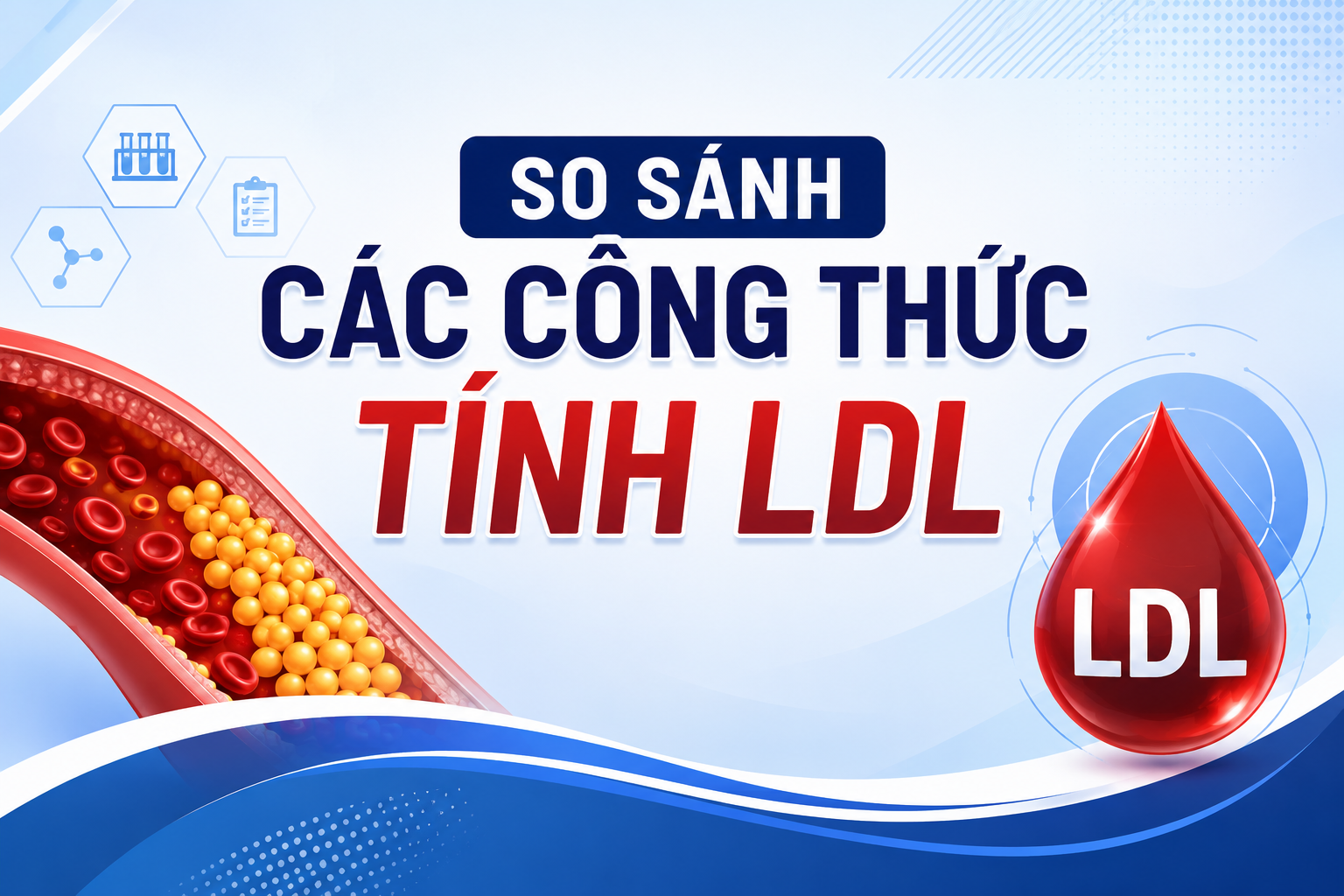 SO SÁNH CÁC CÔNG THỨC TÍNH LDL